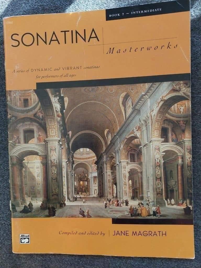 Sonatina Masterworks Boek 2 - Intermediate Piano, Gebruikt, Klassiek, Les of Cursus, Ophalen of Verzenden