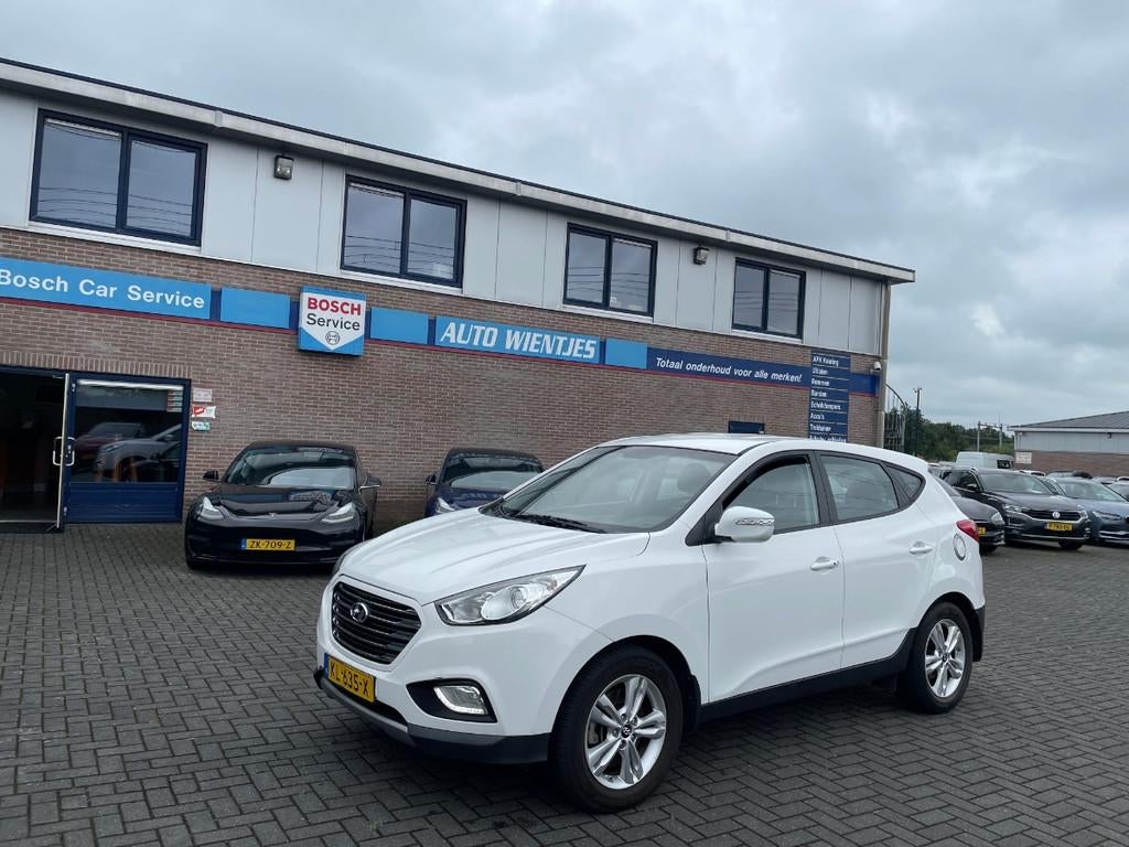 Hyundai ix35 FCEV | Waterstof | Premium | Leer | Navi, Auto's, Automaat, Gebruikt, Waterstof, Wit