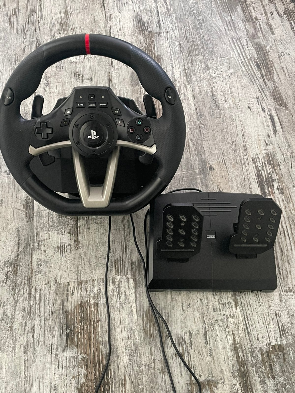HORI Racing Wheel Apex + Pedalen – PS5/PS4/PC, Ophalen, Gebruikt, Stuur of Pedalen, PlayStation 3