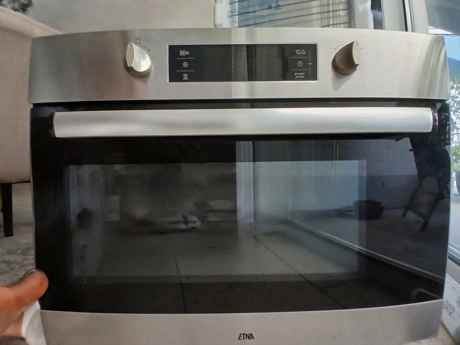combi magnetron  oven, Ophalen, Minder dan 45 cm, Gebruikt, Draaiplateau