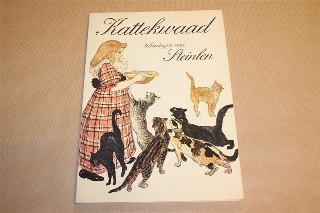 Kattekwaad - Tekeningen van Steinlen, Boeken, Kunst en Cultuur | Beeldend, Zo goed als nieuw, Ophalen of Verzenden