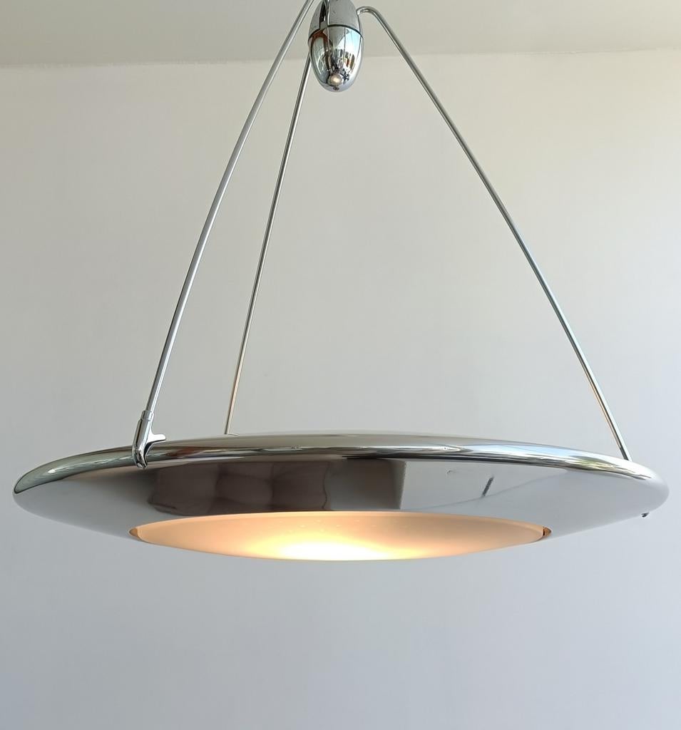 Arteluce Mira S hanglamp, Ophalen, Zo goed als nieuw, Glas, Minder dan 50 cm