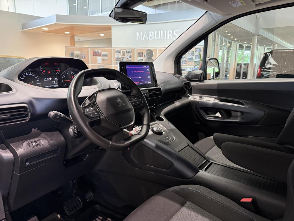 Peugeot Rifter 1.2 130pk EAT8 Allure, Trekhaak, Navi, DAB+,, Auto's, Peugeot, 12 maanden, Stof, Gebruikt, Euro 6