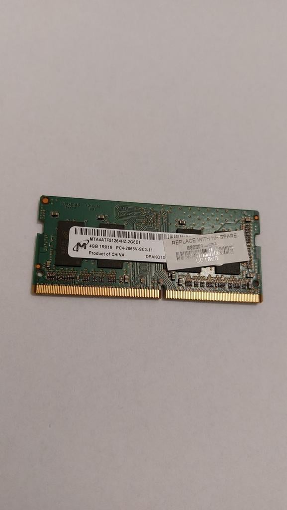 2  DDR4 RAM & DDR3 RAM (Laptop), Computers en Software, Ophalen, Gebruikt, DDR4, Laptop