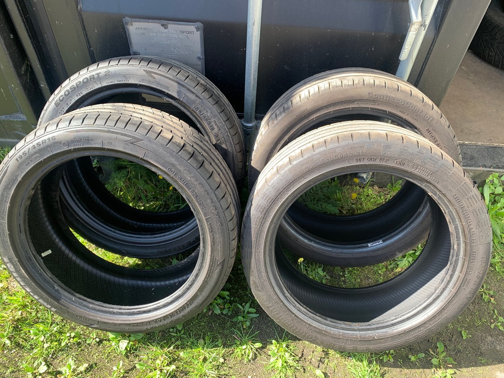 4x banden 16”, Ophalen of Verzenden