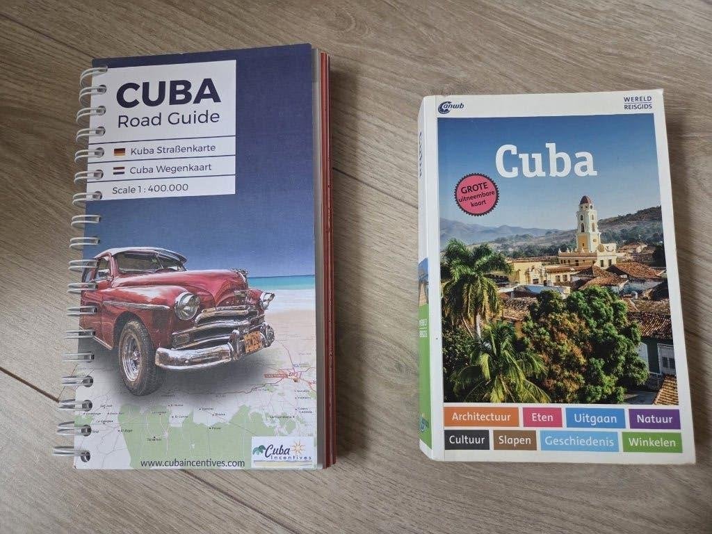 Cuba wegenkaart + reisgids (ANWB), ANWB, Zo goed als nieuw, Reisgids of -boek, ANWB