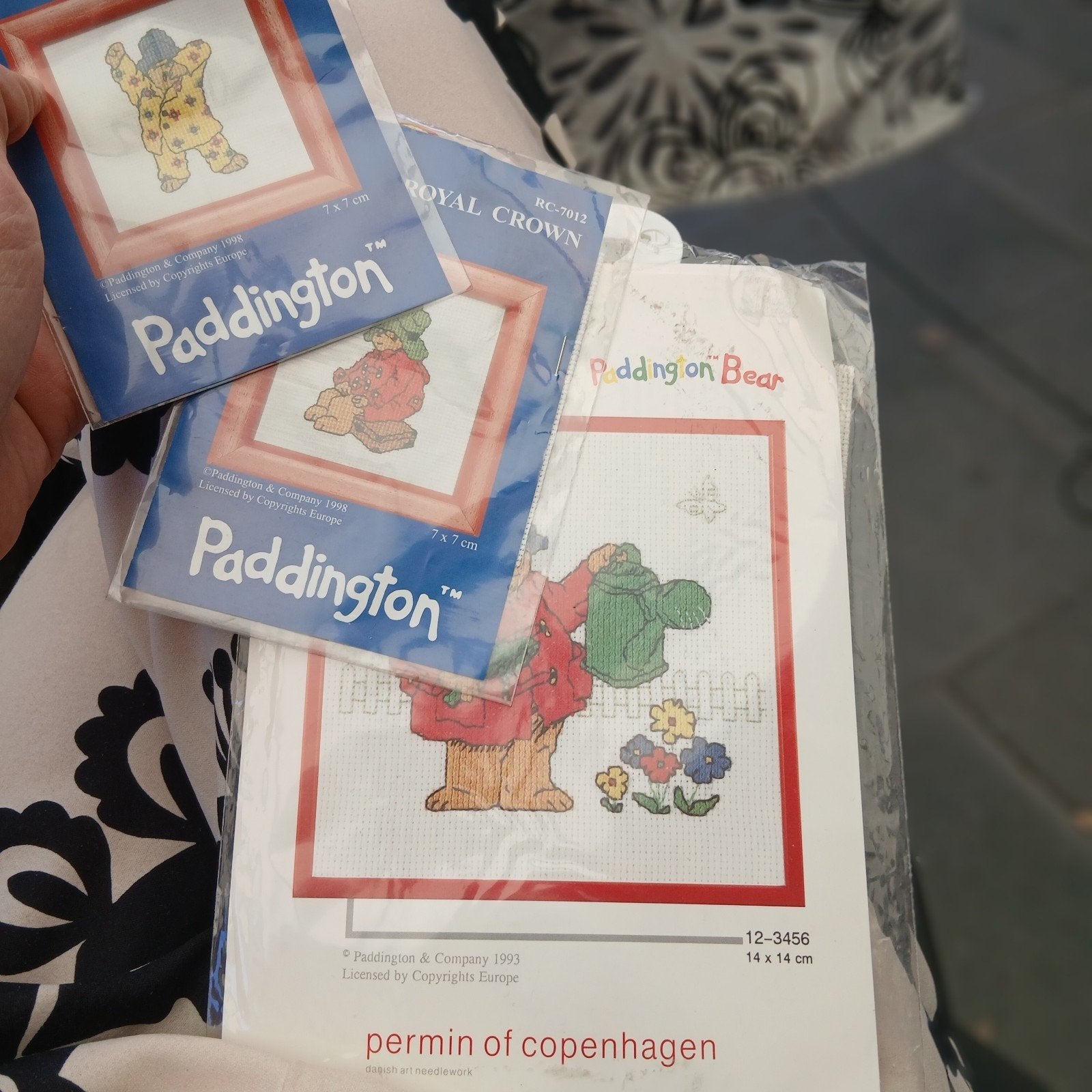 3 Paddington Borduurpakketten - Nieuw in verpakking, Hobby en Vrije tijd, Ophalen of Verzenden, Nieuw, Handborduren, Borduurpakket