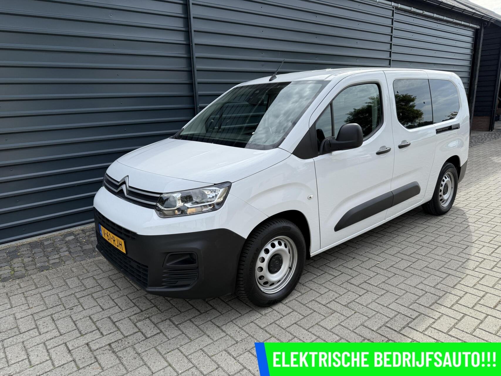Citroen ë-Berlingo L2 XL Grijs Kent. Full Electr.50 kWh SoH, Auto's, Gebruikt, Citroën, 275 km, Wit
