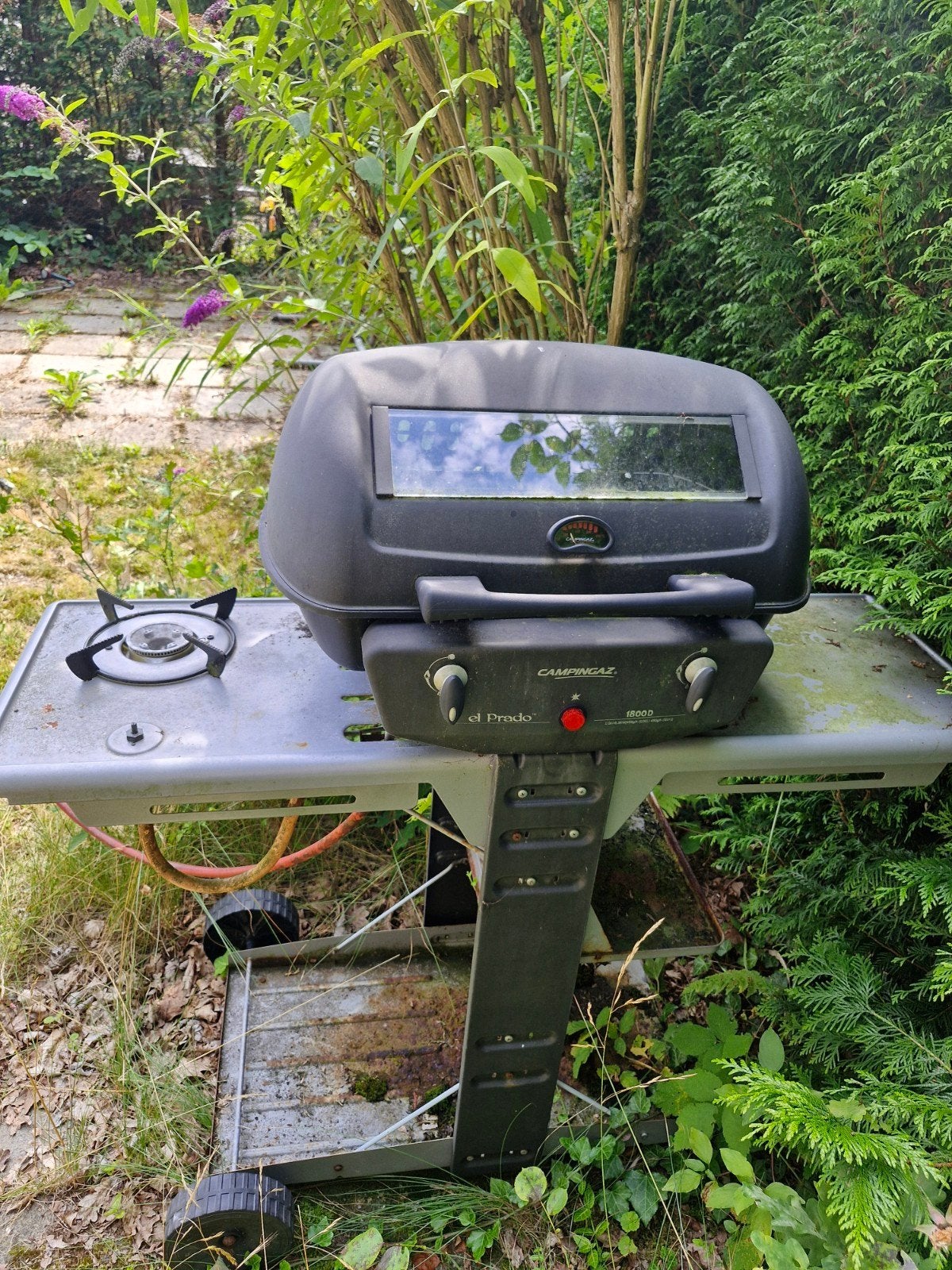 Gasbarbecue Campinggaz El Prado 1800d, Ophalen