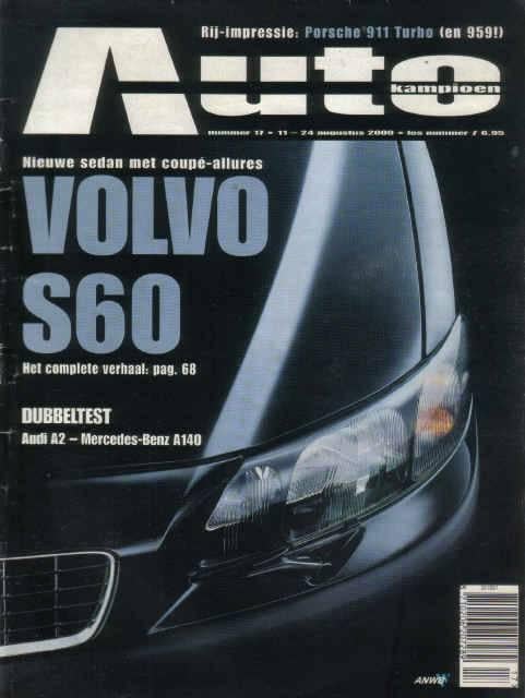 Autokampioen 17 2000 : Toyota LandCruiser - Porsche 911 Tur, Ophalen of Verzenden, Gelezen, Algemeen