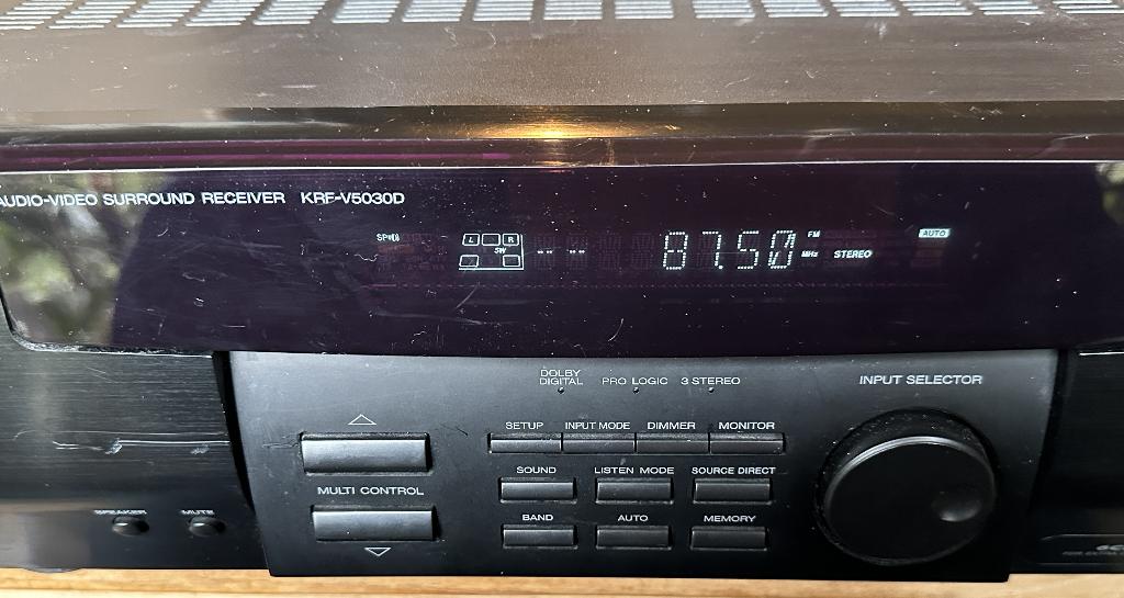 Kenwood KRF-V5030D Audio-Video 5.1 Surround Receiver Amp dec, Gebruikt, Tuner of Radio, Losse componenten, Ophalen