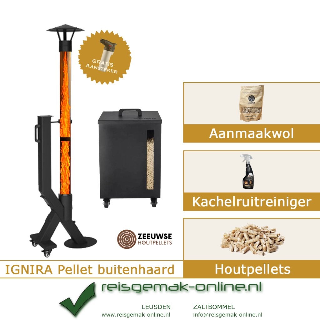 Ignira Pellet Buitenhaard 2.0 | Luxe VoordeelBundel XL, Ophalen of Verzenden, Nieuw