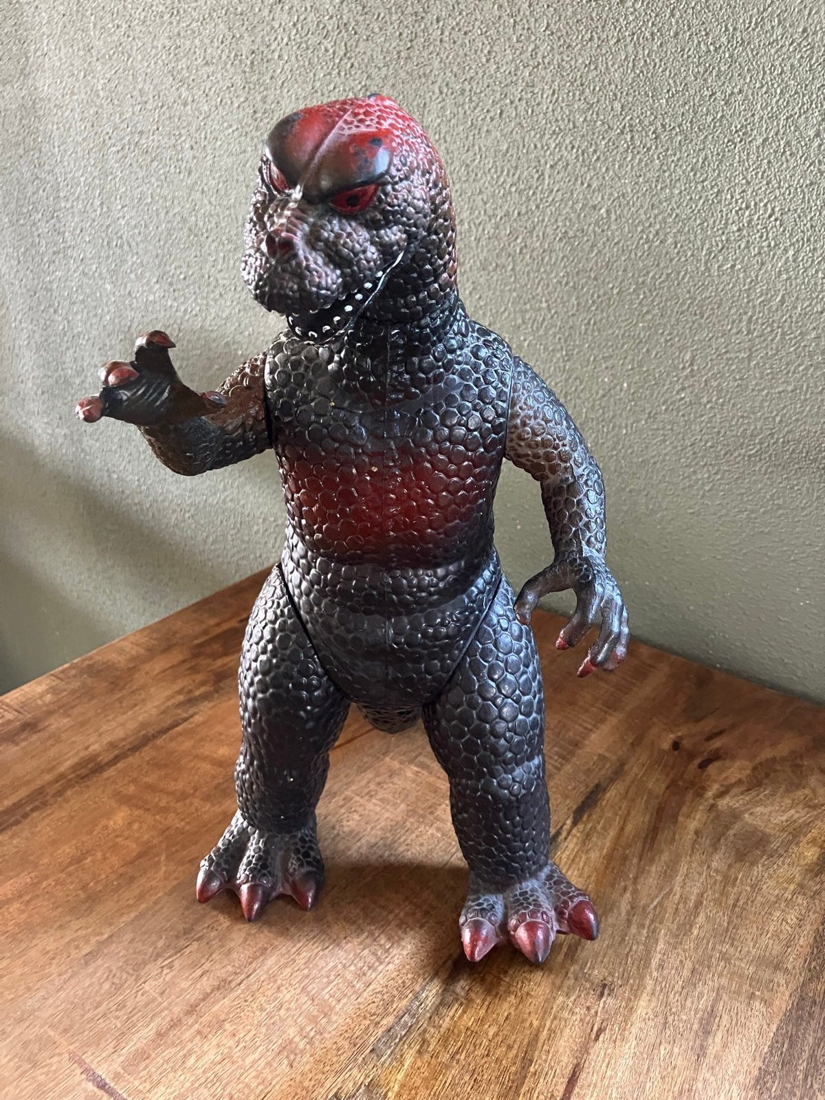 Vintage Godzilla figuur jaren 80 - ca. 35cm, Kinderen en Baby's, Speelgoed | Actiefiguren, Ophalen of Verzenden, Gebruikt
