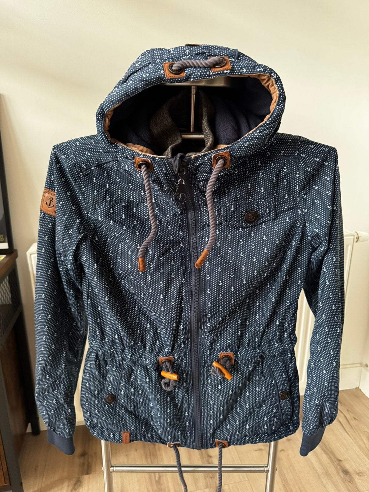 Autumn/Spring Jacket by Naketano, Ophalen of Verzenden, Zo goed als nieuw, Maat 36 (S), Blauw