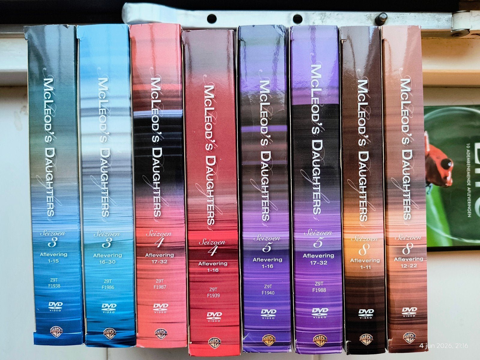 McLeod's Daughters DVD Boxsets Seizoen 3, 4, 5 en 8, Boxset, Drama, Ophalen of Verzenden, Zo goed als nieuw