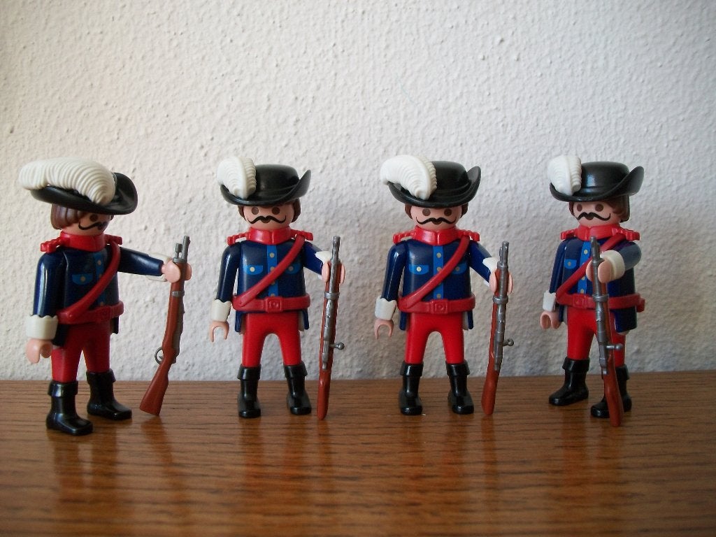 Gardisten / soldaten, Kinderen en Baby's, Speelgoed | Playmobil, Ophalen of Verzenden, Nieuw, Complete set, Figuren