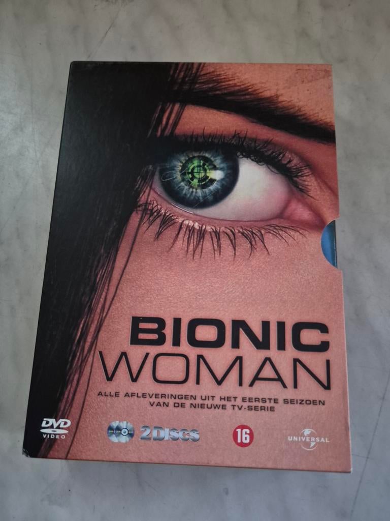 Bionic Woman - Seizoen 1 (DVD Boxset), Gebruikt, Vanaf 16 jaar, Boxset, Science Fiction en Fantasy