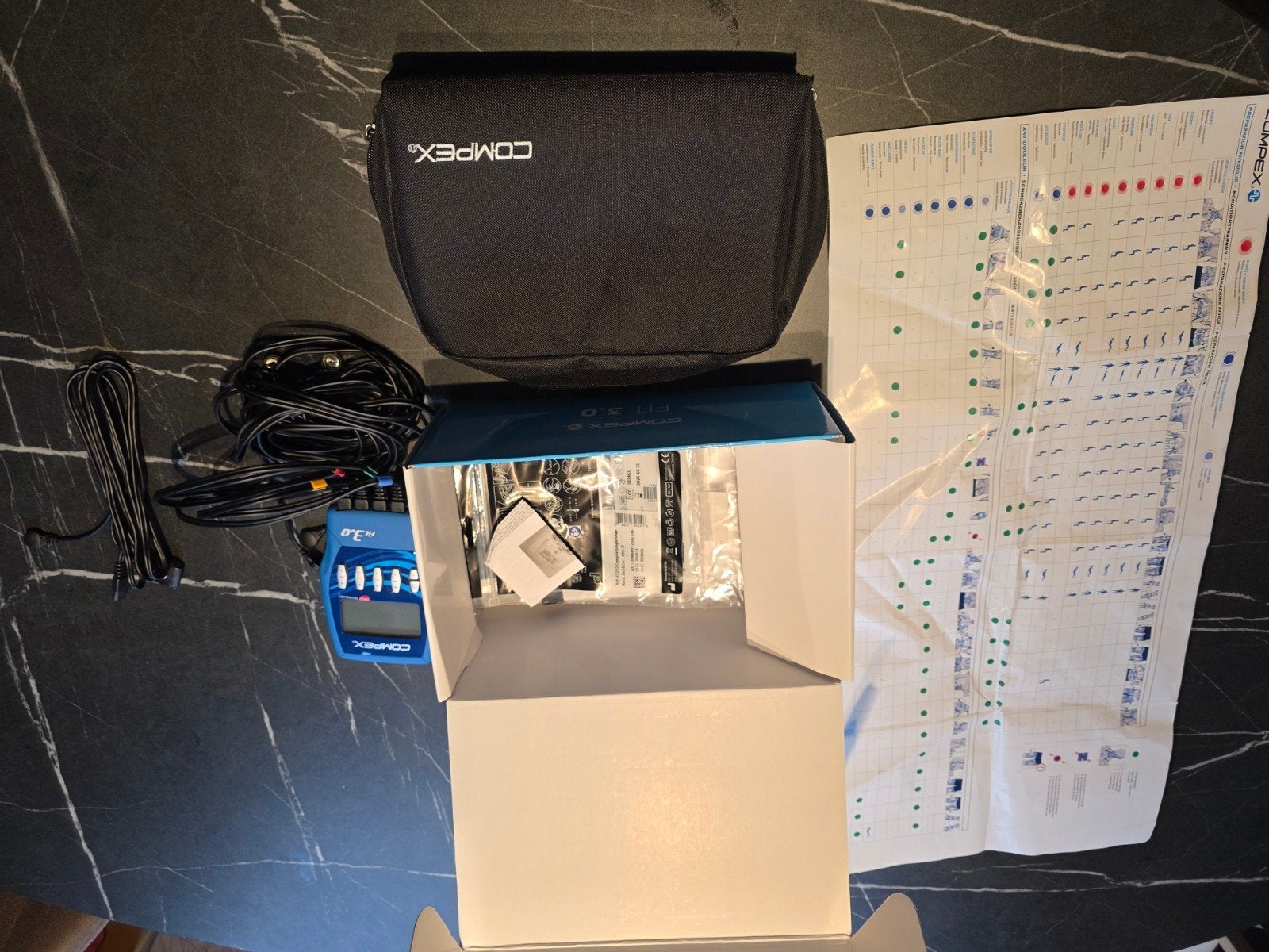 Compex Fit 3.0 - Training en Massage Elektrostimulator, Ophalen, Benen, Overige typen, Nieuw