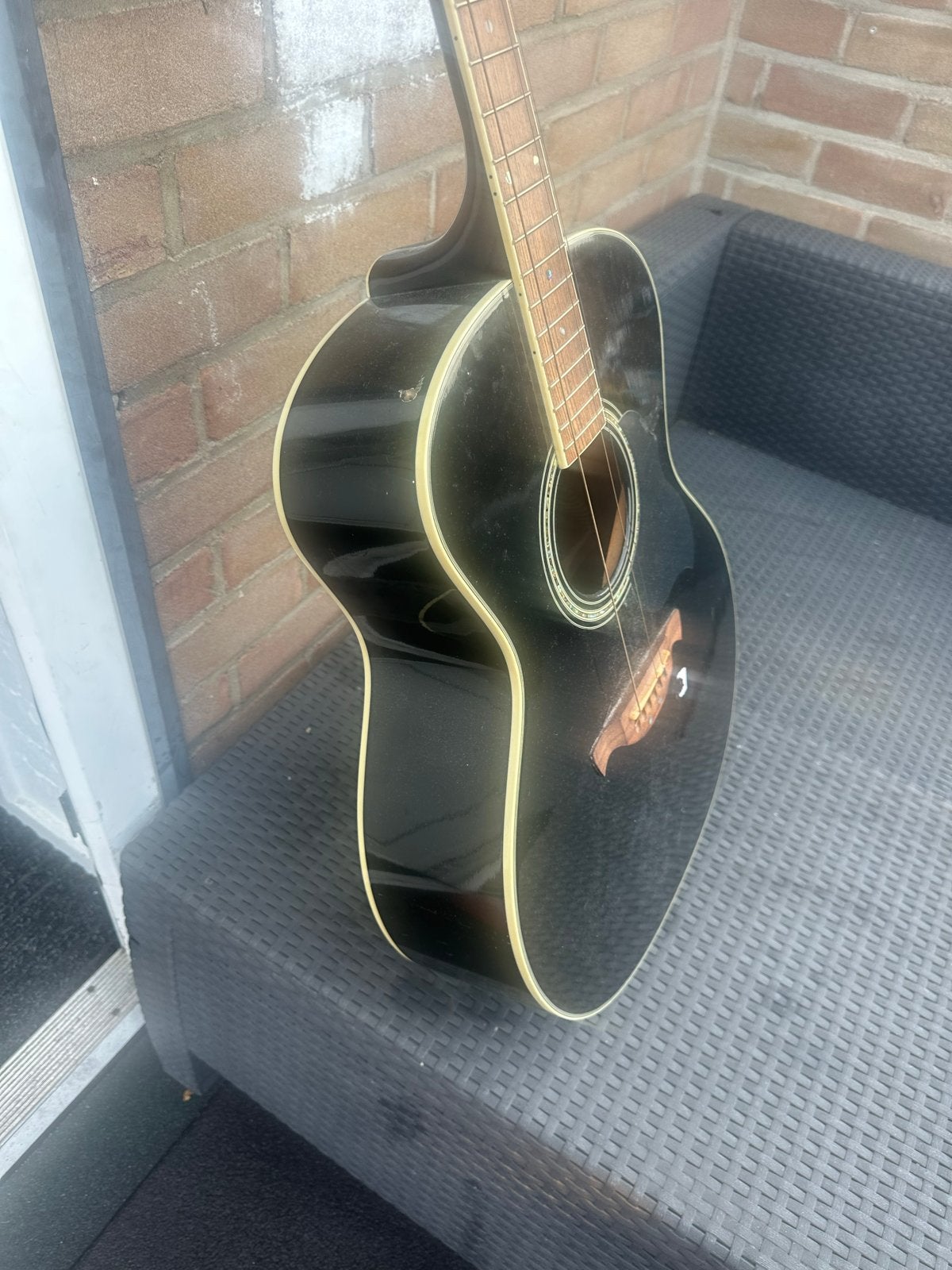 Crafter Western gitaar - Zwart, Ophalen, Gebruikt, Western- of Steelstringgitaar
