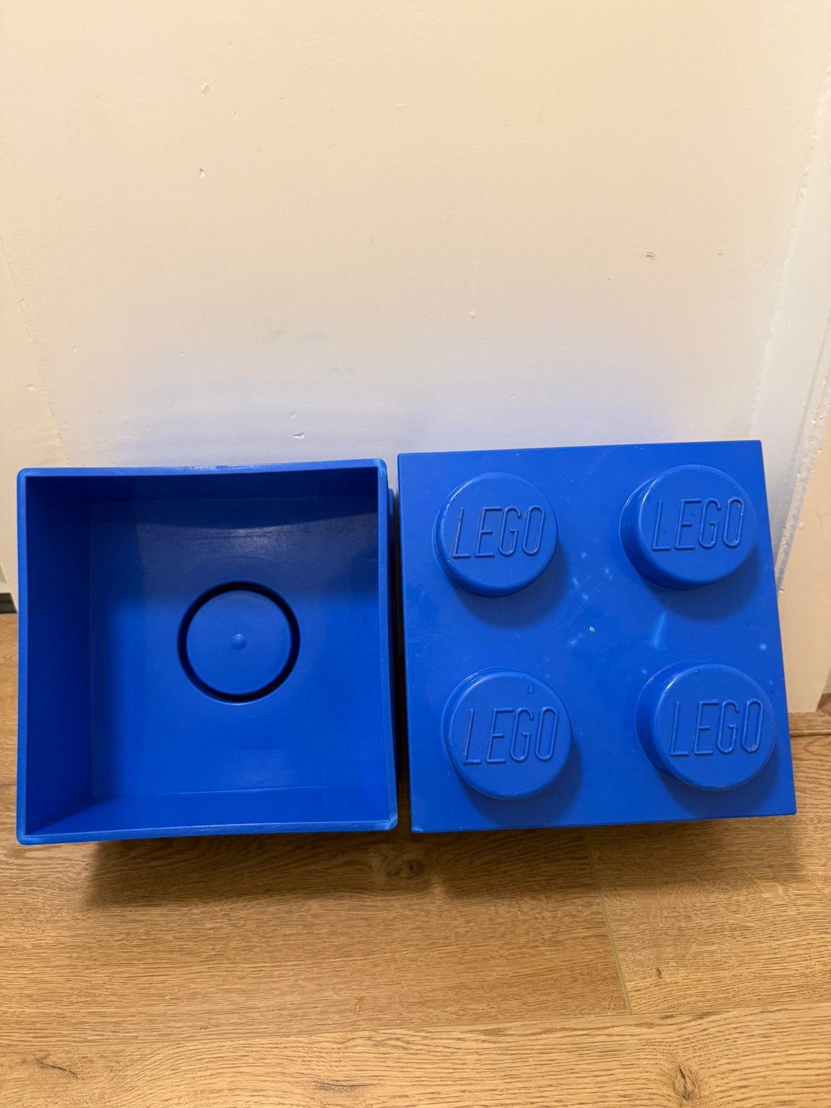 LEGO opbergbox blauw – LEGO 2x2 steen opbergdoos, Lego, Accessoire, Ophalen of Verzenden, Zo goed als nieuw