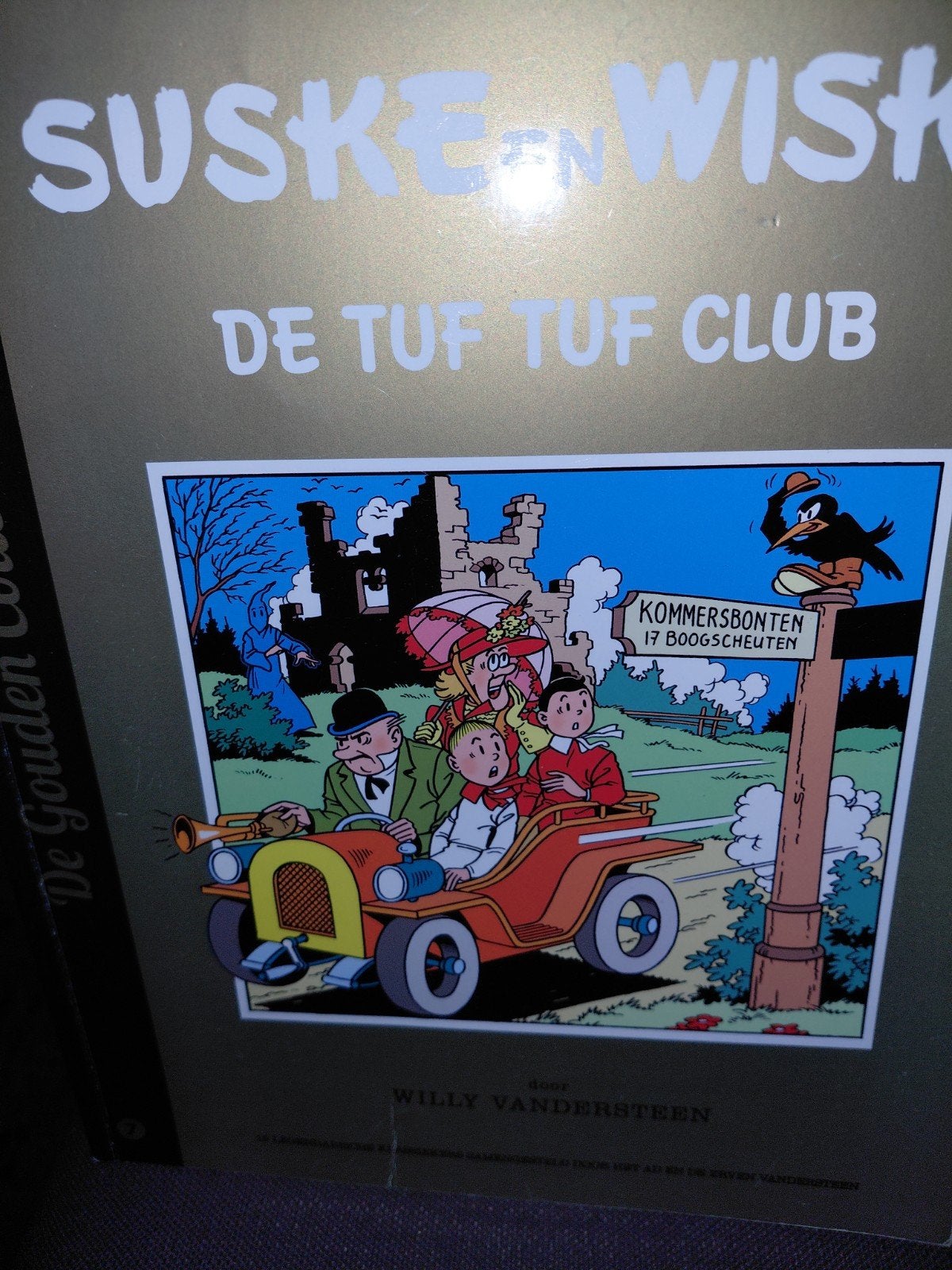 Suske en Wiske - De Tuf Tuf Club - De Gouden Reeks, Eén stripboek, Ophalen of Verzenden, Zo goed als nieuw, Willy Vandersteen