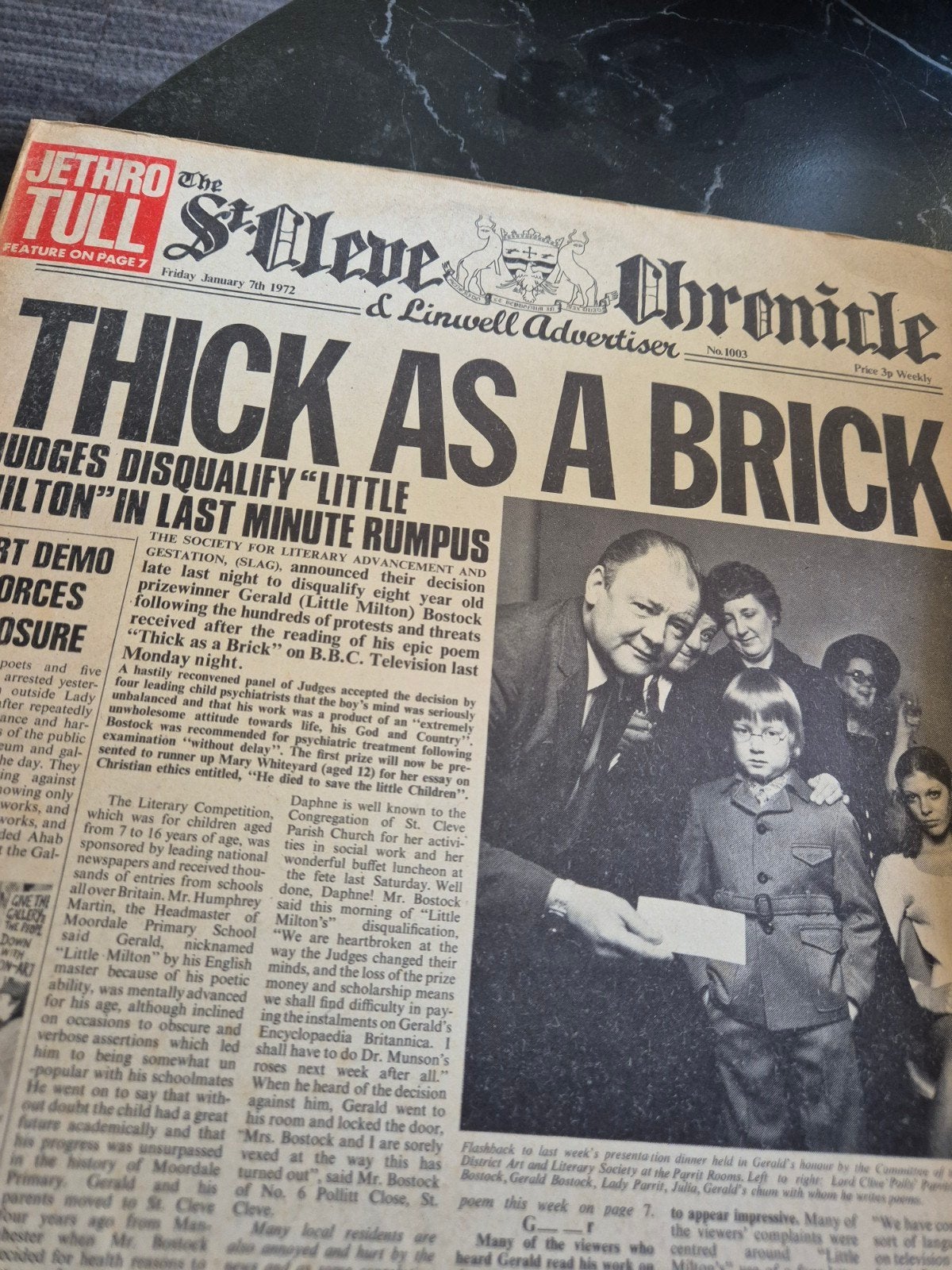 Jethro Tull, Ophalen of Verzenden, Gebruikt, 12 inch