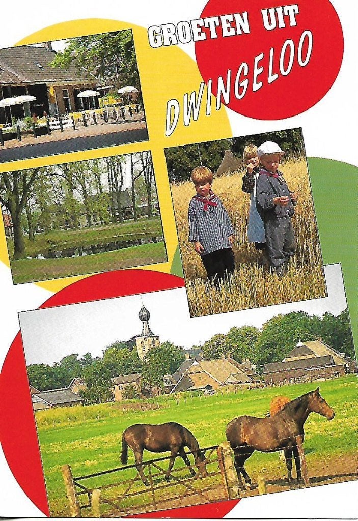 Dwingeloo- -4-luik., Verzenden, 1980 tot heden, Gelopen, Drenthe