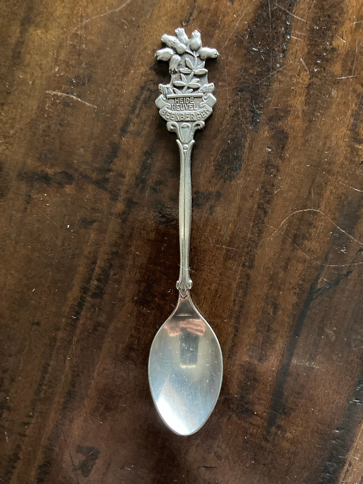 Vintage verzamellepel "Heide Heuvel Beekbergen", Ophalen of Verzenden