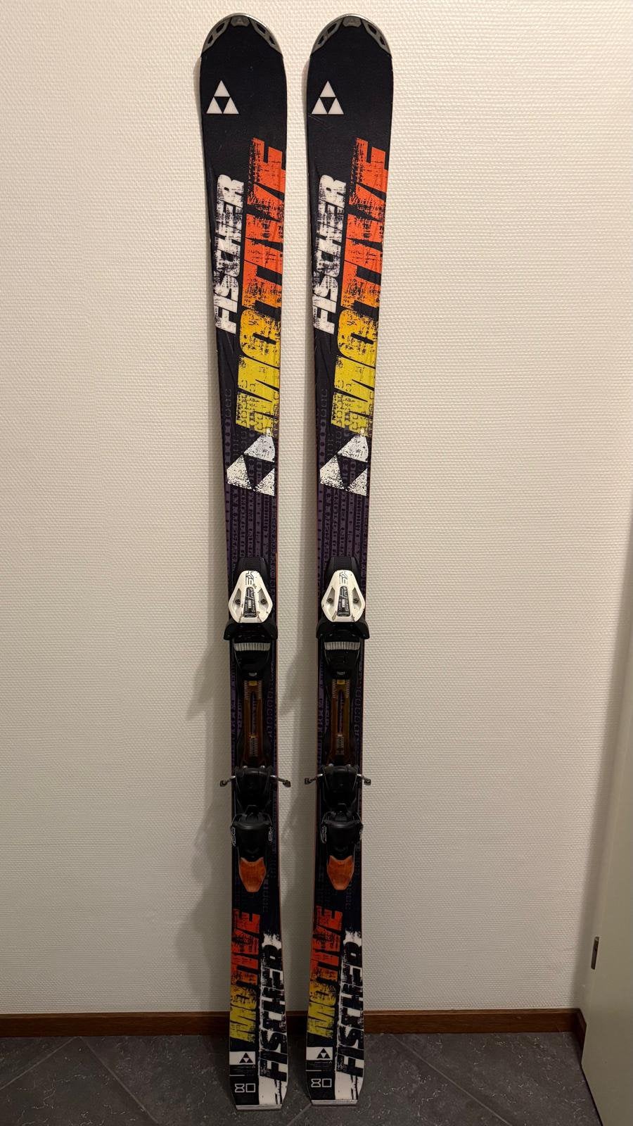 Fischer Motive 80 (1.82 mtr) rocker ski’s te koop, Ophalen, Gebruikt, Ski's, Fischer