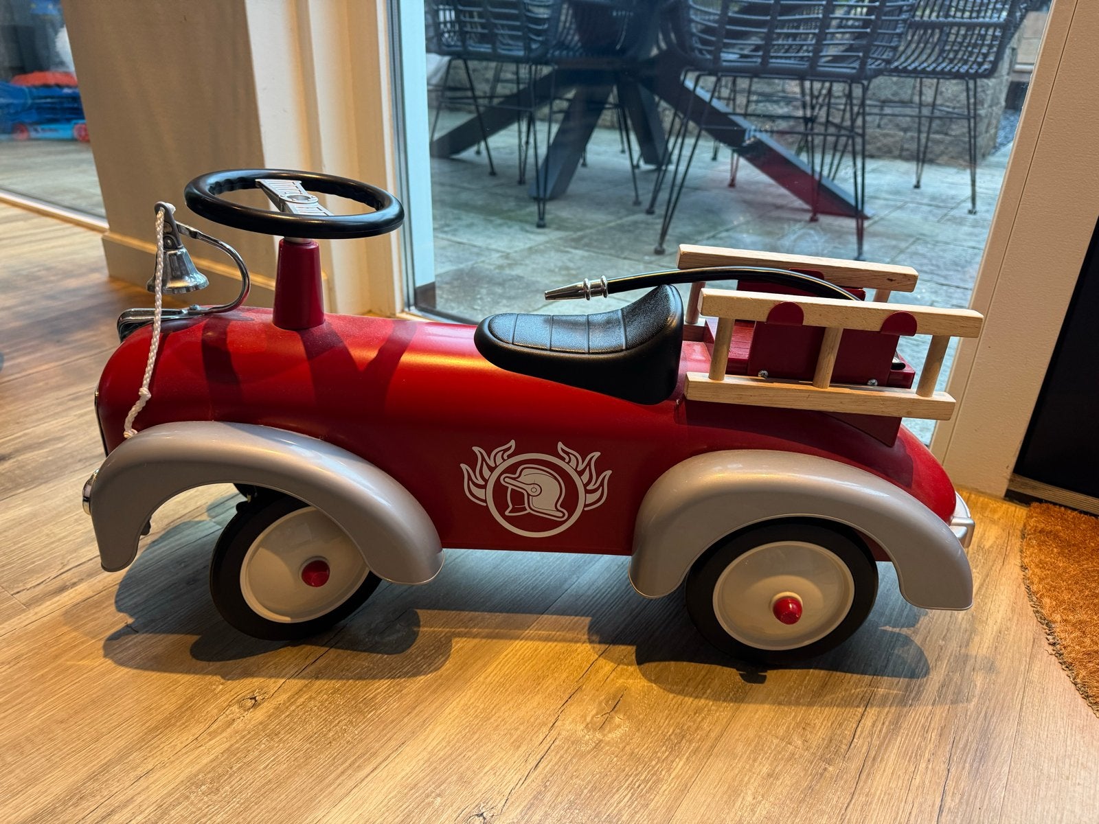Baghera Brandweer Loopauto - Zo goed als nieuw, Ophalen, Zo goed als nieuw