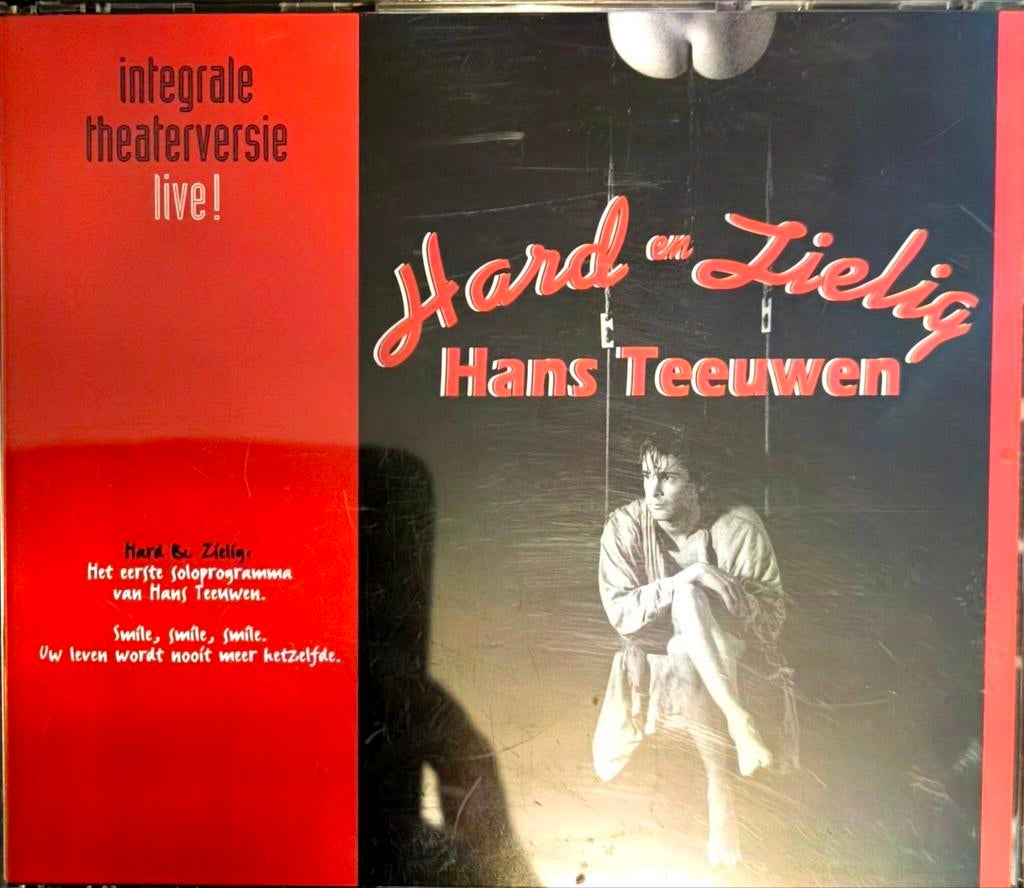 Hans Teeuwen - Hard en Zielig, Cd's en Dvd's, Cd's | Humor en Cabaret, Ophalen of Verzenden, Zo goed als nieuw