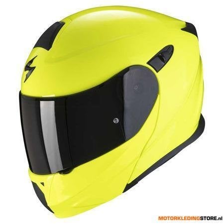 Scorpion EXO-920 SOLID, Neon geel, Ophalen of Verzenden, Nieuw met kaartje