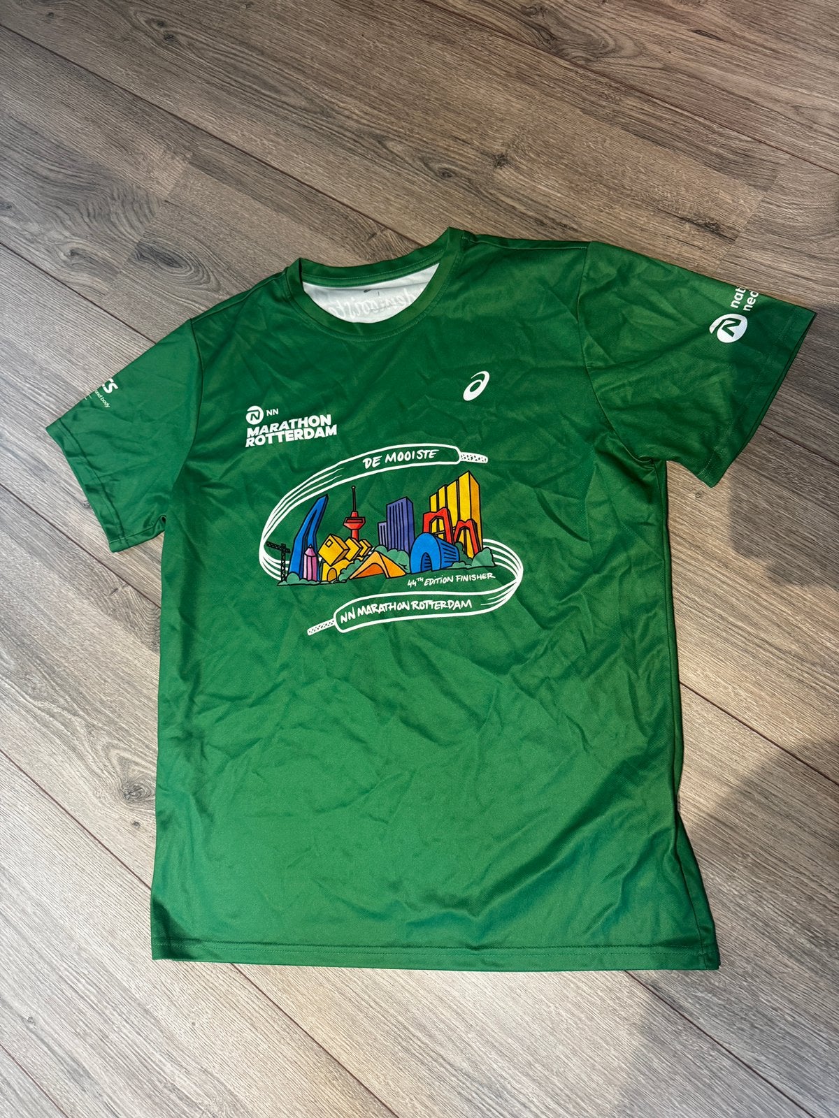 Rotterdam Marathon Shirt Asics Nieuw Large 2025, Ophalen of Verzenden, Zo goed als nieuw, Maat 52/54 (L)