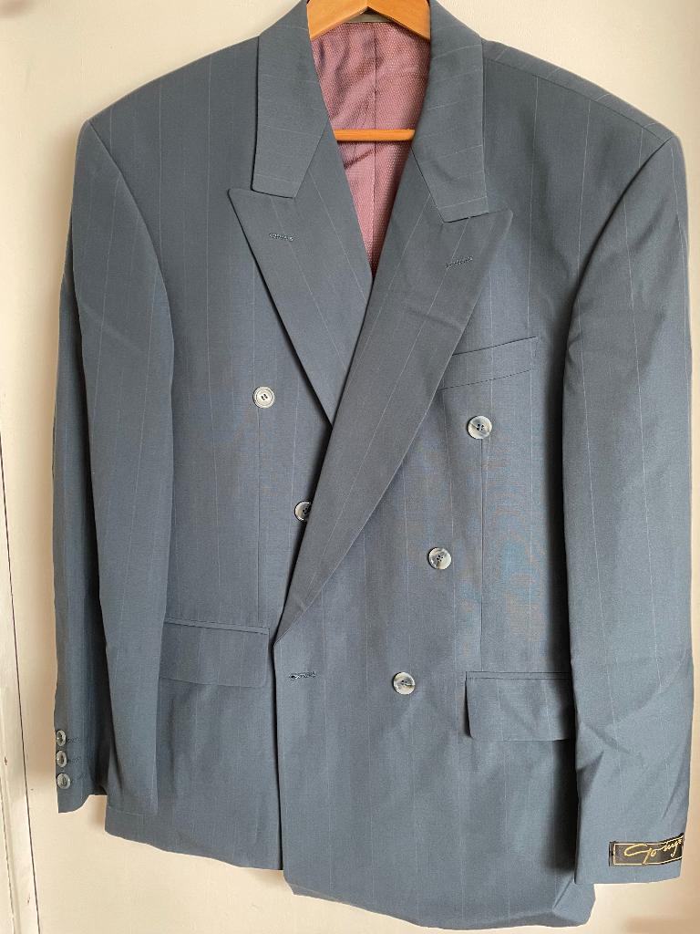 Nieuw kostuum maat 52, Kleding | Heren, Ophalen of Verzenden, Nieuw, Maat 52/54 (L), Blauw