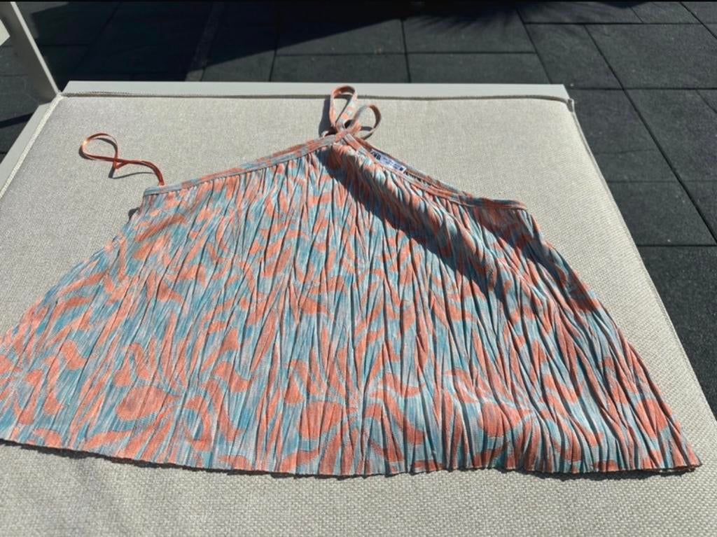 Zara topje maat M mint met zalm kleur, Maat 38/40 (M), Overige kleuren, Ophalen of Verzenden, Zonder mouw