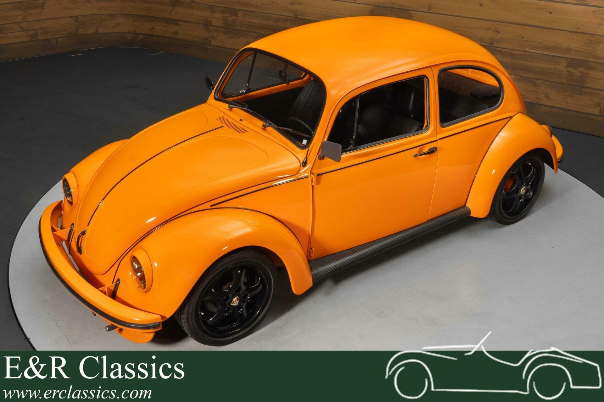 VW Kever | Gerestaureerd | 68 PK | Porsche GT3 RS lak | 1972, Auto's, Achterwielaandrijving, Zwart, Overige kleuren, 68 pk