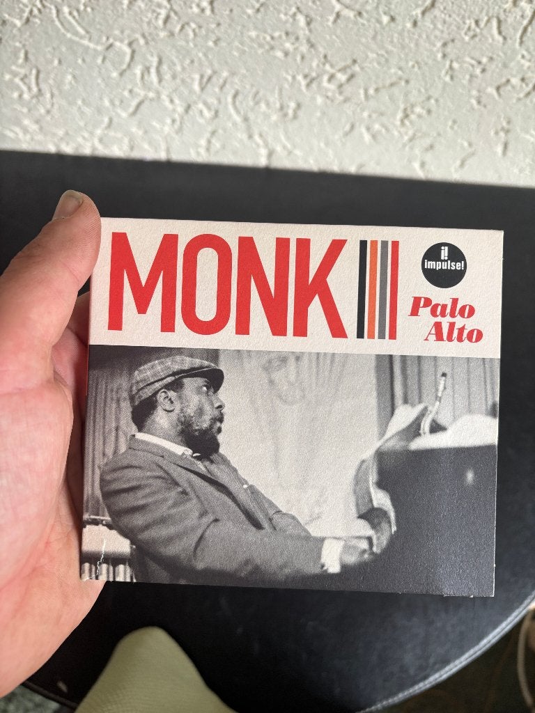 Thelonious Monk - Palo Alto - 2020, Ophalen of Verzenden, Gebruikt, Jazz