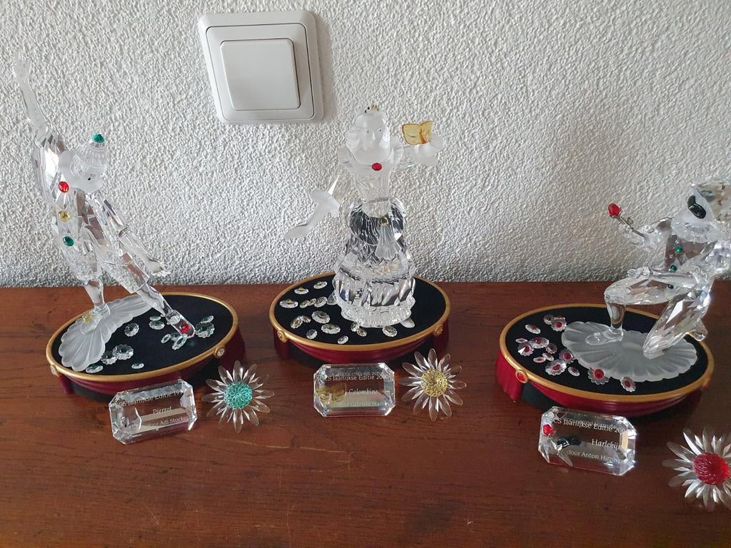 Swarovski  jaarstukken 1999, 2000, 2001, Ophalen of Verzenden, Zo goed als nieuw, Figuurtje