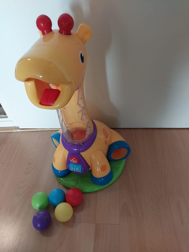 BRIGHT STARTS Giraffe, erg leuk!, Kinderen en Baby's, Speelgoed | Babyspeelgoed, Ophalen, Zo goed als nieuw, Overige typen, Met licht