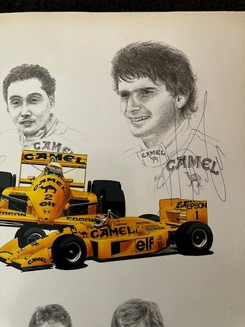 Formule 1 jaarboek 1988 met handtekeningen, Ophalen of Verzenden, Zo goed als nieuw, Formule 1