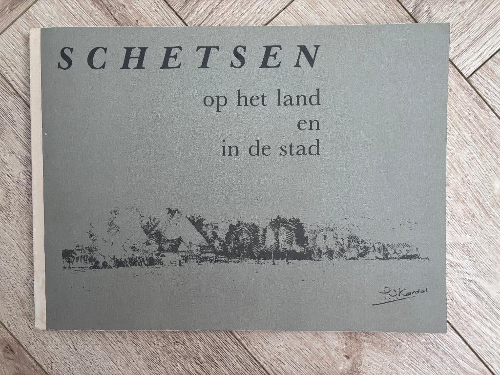 Prentenboek Kardol, P.C. Schetsen op het land en in de stad, Boeken, Prentenboeken en Plaatjesalbums, Zo goed als nieuw, Prentenboek