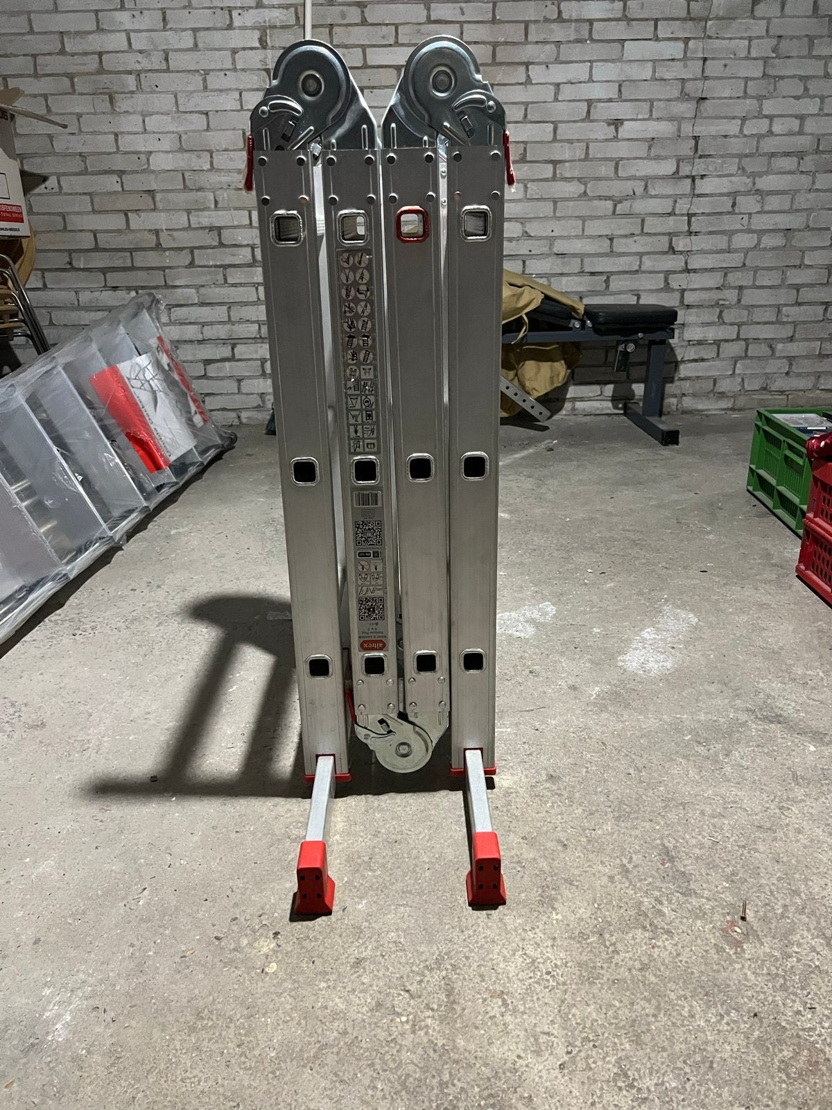 Altrex Varitrex Plus 4x3 Opvouwbare Ladder/Trap, Doe-het-zelf en Verbouw, Ophalen, Zo goed als nieuw, Ladder, Opvouwbaar of Inschuifbaar
