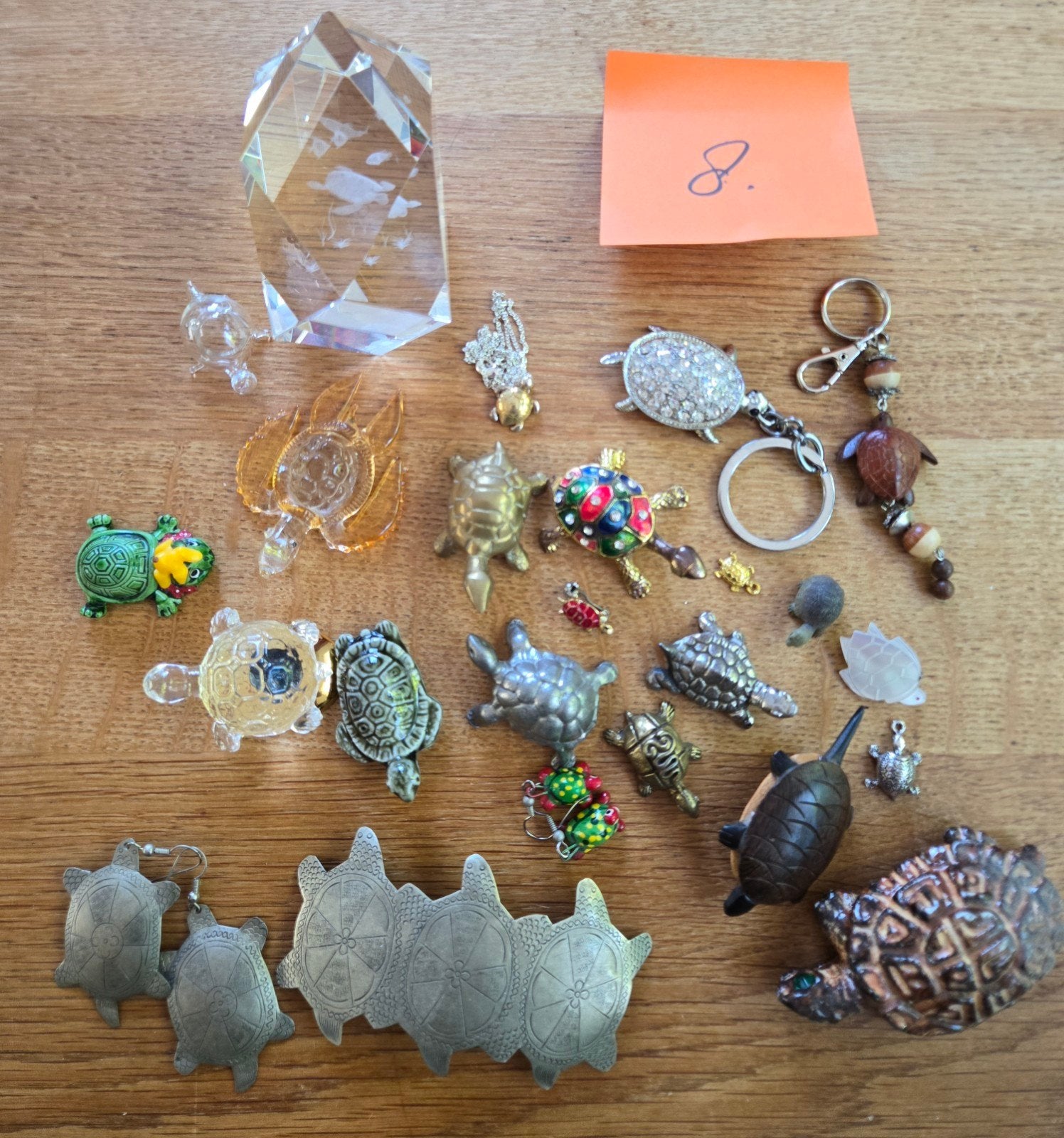 Schildpadden 8. Dit zijn 107 verschillende materialen, Verzamelen, Dierenverzamelingen, Ophalen, Beeldje of Figuurtje