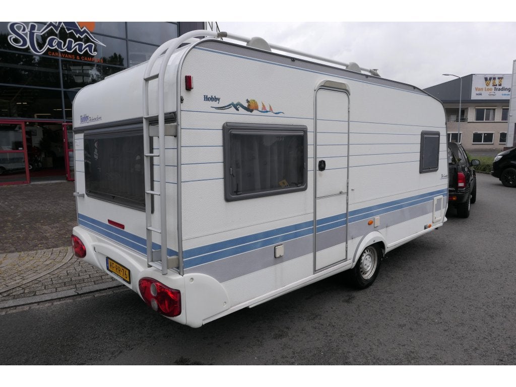 Hobby De luxe Easy 460 UFE inclusief mover, Caravans en Kamperen, Rondzit, Hobby, 750 - 1000 kg, Overige typen