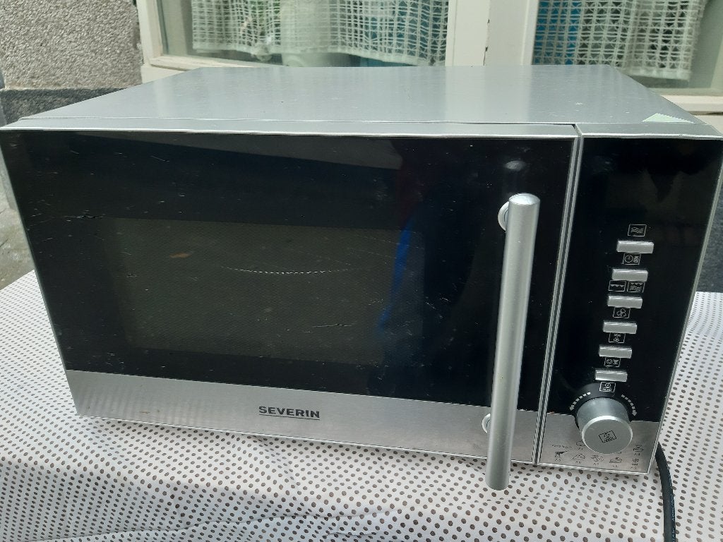 Severin Combi magnetron Mw 9722, of type Mw 7677, Ophalen, Combimagnetron, Crisp, Gebruikt