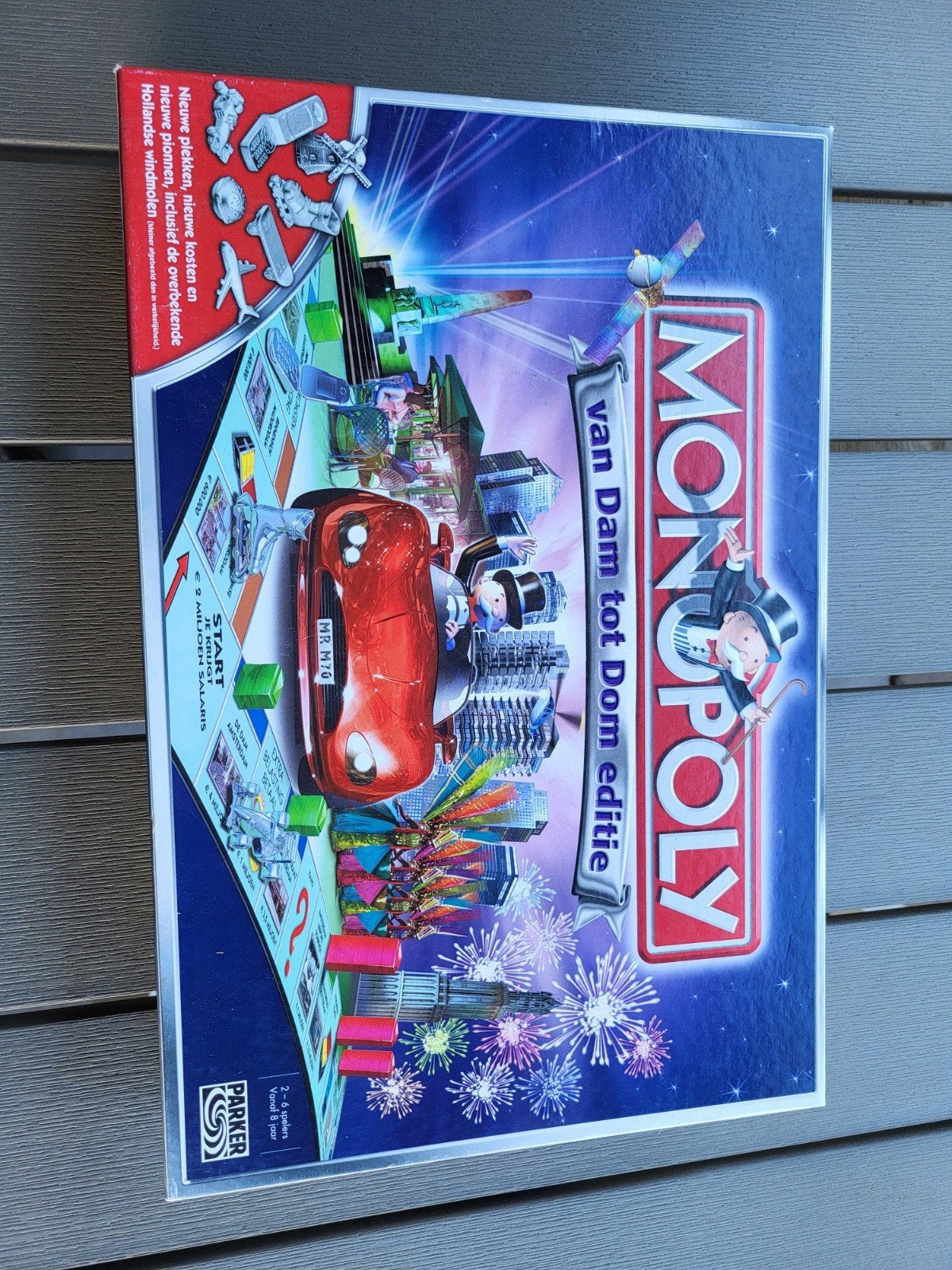 Monopoly van Dam tot Dom editie - Zo goed als nieuw, Drie of vier spelers, Ophalen of Verzenden, Zo goed als nieuw, Parker