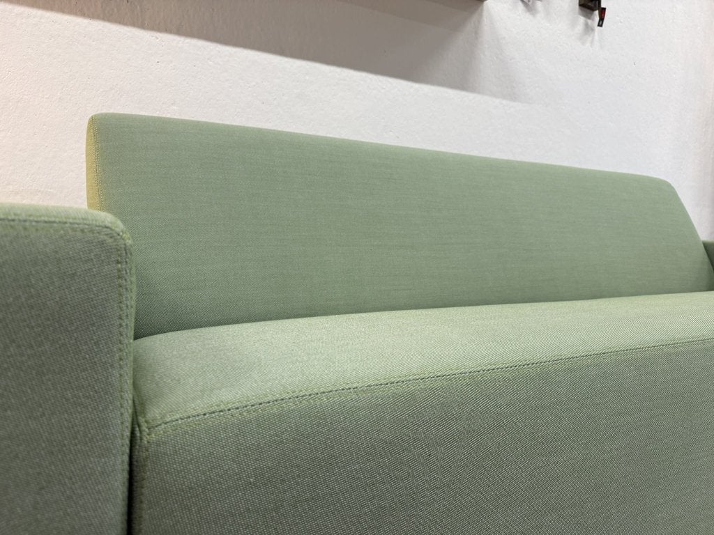 Nieuw Gelderland 6511 3 zits bank groen Rime stof Design 232, Ophalen of Verzenden, Rechte bank, Info@gelderlanddesign.com, Gelderland
