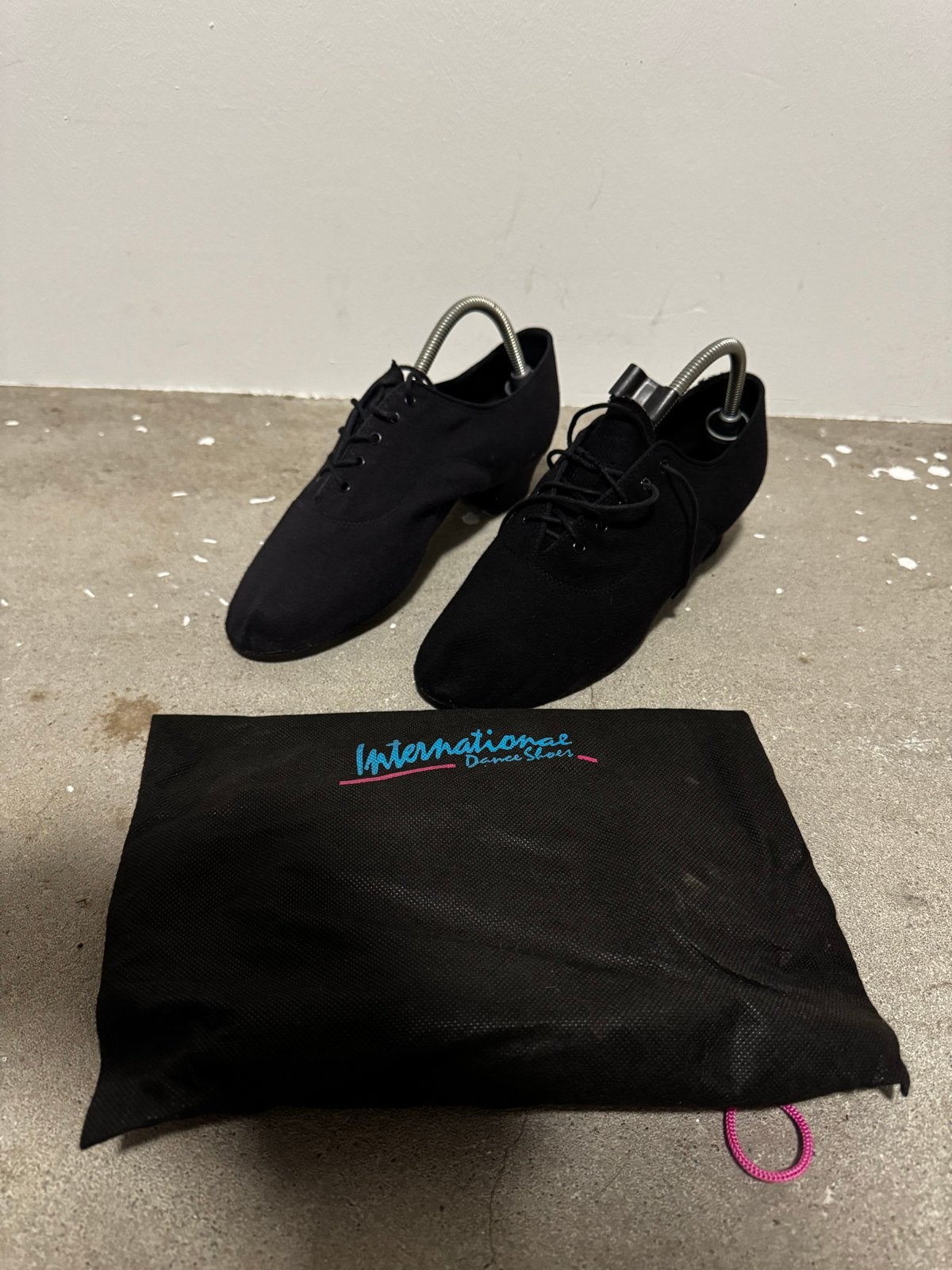 International Dance Shoes Latin Maat 10 Zwart, Zwart, Dansschoenen, Ophalen of Verzenden, Gedragen