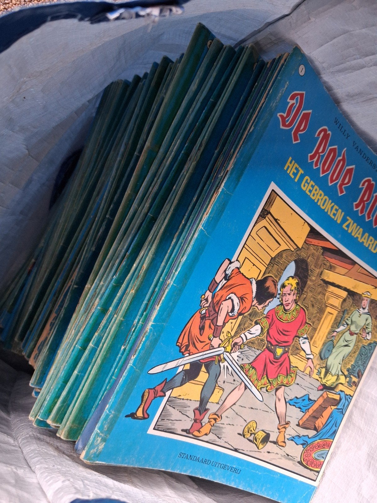 Rode ridder strips, Meerdere stripboeken, Ophalen, Gelezen
