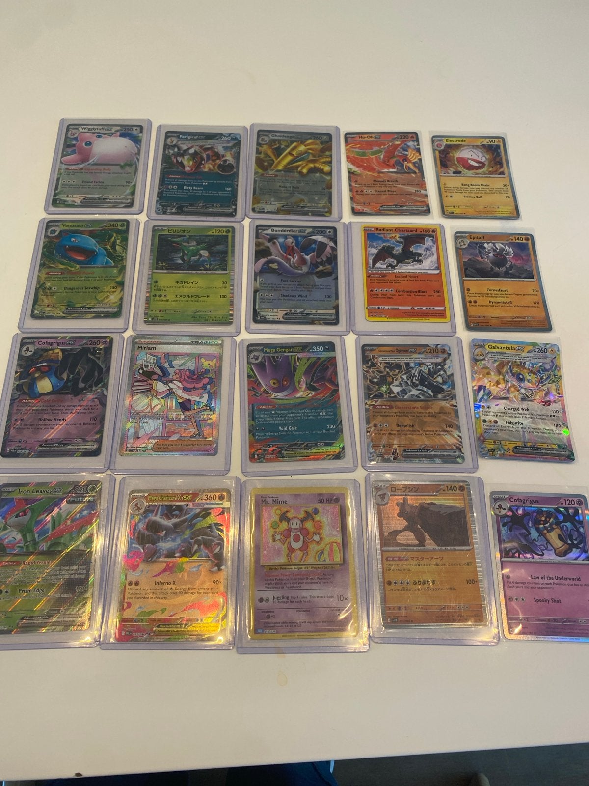 Grote collectie Pokémon kaarten - EX, GX, V, Radiant, Ophalen of Verzenden, Zo goed als nieuw, Meerdere kaarten, Foil